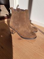 Suede hakken maat 36, Bruin, Omoda, Lage of Enkellaarzen, Nieuw
