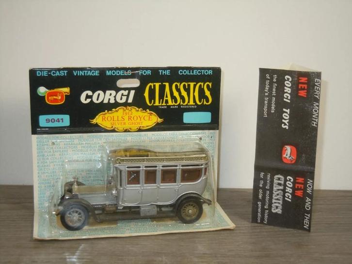 1912 Rolls Royce Silver Ghost - Corgi Classics 9041, Hobby en Vrije tijd, Modelauto's | 1:43, Zo goed als nieuw, Auto, Corgi, Verzenden