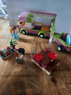 LEGO FRIENDS, camper met picknicktafel en bbq, Kinderen en Baby's, Ophalen of Verzenden, Zo goed als nieuw