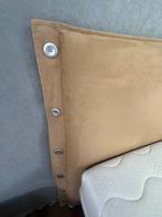 Boxspring 180x200 - Tweepersoons, Ophalen, Gebruikt, Beige, Tweepersoons