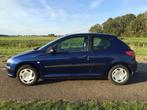 Peugeot 206 1.1 XR 3D 2003 Blauw, Auto's, Stof, 4 cilinders, Blauw, Origineel Nederlands