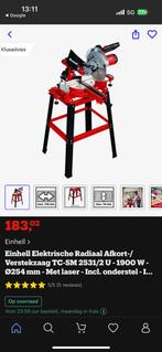 Einhell TC-SM 2531 Afkortzaag / Verstekzaag, Ophalen, Gebruikt, 70 mm of meer, Afkortzaag