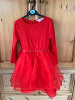 Jurkje rood maat 98/104, Kinderen en Baby's, Kinderkleding | Maat 98, Ophalen of Verzenden, Zo goed als nieuw, Meisje, Jurk of Rok