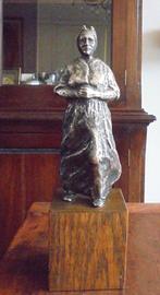 Gerard Bakker.Brons ."Het Vissersmonument in Scheveningen"., Ophalen of Verzenden
