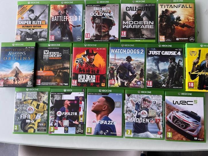 Diverse Xbox one Games, Spelcomputers en Games, Games | Xbox One, Zo goed als nieuw, Overige genres, 3 spelers of meer, Vanaf 3 jaar