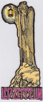 Led Zeppelin stoffen opstrijk patch embleem #2, Verzenden, Nieuw, Kleding