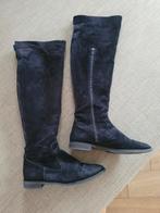 Prachtige hoge suede laars van Saphir, maat 37,5, Kleding | Dames, Schoenen, Hoge laarzen, Blauw, Ophalen of Verzenden, Zo goed als nieuw