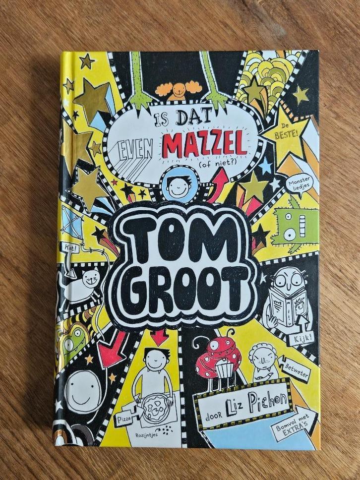 jeugdboek Tom Groot Is dat even mazzel zgan, Boeken, Kinderboeken | Jeugd | 10 tot 12 jaar, Zo goed als nieuw, Ophalen of Verzenden