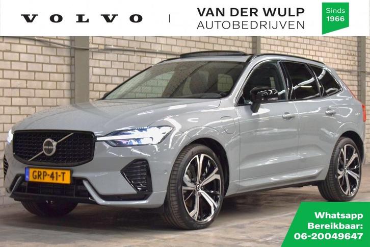 Volvo XC60 T8 455PK AWD Ultra Dark | Trekhaak | Luchtvering, Auto's, Volvo, Bedrijf, XC60, ABS, Achteruitrijcamera, Adaptieve lichten