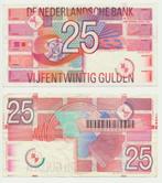 Nederland 25 Gulden 1989 Roodborstje, Los biljet, Ophalen of Verzenden, 25 gulden