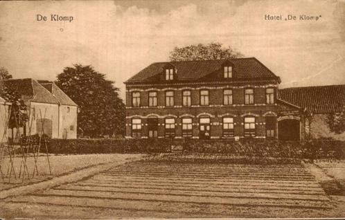 De Klomp - Hotel "De Klomp", Verzamelen, Ansichtkaarten | Nederland, Ongelopen, Utrecht, Voor 1920, Ophalen of Verzenden