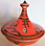 Bonbonnière uit de Gouda Flora keramiek serie Tokio type 951, Antiek en Kunst, Antiek | Keramiek en Aardewerk, Ophalen of Verzenden