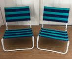 2 Vintage Lafuma campingstoel/strandstoel/vissersstoel ‘ 80, Ophalen of Verzenden, Zo goed als nieuw, Campingstoel