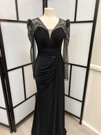 NIEUW maat 42 avondjurk, galajurk, abiye, Kleding | Dames, Galajurk, Zwart, Maat 42/44 (L), Nieuw