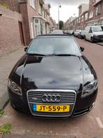 Audi A4 1.8 turbo 120KW Cabrio S-line AUT 2007 Zwart, Auto's, Audi, Zwart, 4 cilinders, Cabriolet, 4 stoelen
