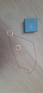 Melano Elegance Set - Ketting en Ring, Overige materialen, Nieuw, Ophalen of Verzenden, Goud