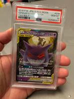 Gengar & Mimikyu GX - tag bolt - PSA 10 - pokemon japans, Hobby en Vrije tijd, Verzamelkaartspellen | Pokémon, Ophalen of Verzenden