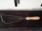 *sale*ouderwetse spatel ,keukengerei hout+metaal patina, Ophalen of Verzenden