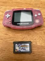 gameboy advance clear pink, Spelcomputers en Games, Spelcomputers | Nintendo Game Boy, Ophalen of Verzenden, Refurbished, Game Boy Advance