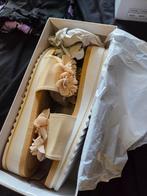Nieuwe Roze Beige Sandalen - Maat 37, Ophalen of Verzenden, Nieuw, Beige, Slippers
