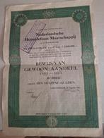 Nederlandse en Buitenlanse aandelen, Ophalen, 1920 tot 1950, Aandeel