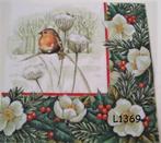 Servetten decoupage/bullet journal – KERST/Winter – L1369, Verzenden, Nieuw, Materiaal