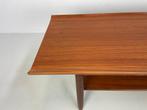 Vintage salontafel jaren 60 teak, 100 tot 150 cm, Verzenden, Teakhout, 50 tot 100 cm