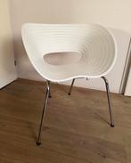 Vitra design stoel Tom Vac 2 x, Huis en Inrichting, Ophalen, Twee, Wit, Metaal