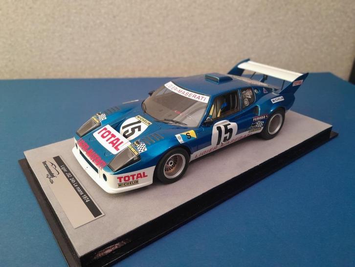 1:18 Tecnomodel Ligier JS2 #15, Le Mans 1974, Hobby en Vrije tijd, Modelauto's | 1:18, Nieuw, Auto, Overige merken, Verzenden