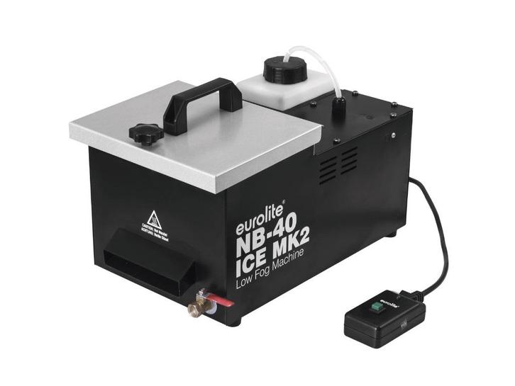 EUROLITE NB-40 MK2 ICE Low Fog Machine, Muziek en Instrumenten, Licht en Laser, Nieuw, Rookmachine, Geluidgestuurd, Kleur, Stroboscoopeffect