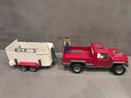 Schleich Auto met Paardentrailer, Kinderen en Baby's, Speelgoed | Overig, Ophalen, Gebruikt, Jongen of Meisje