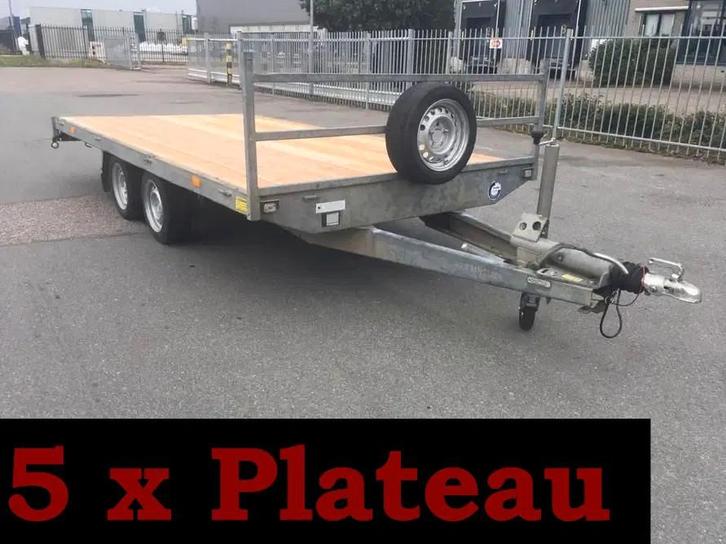 Hapert , Van Weel, Peters, Henra > Tandem as Open Plateau, 4, Auto diversen, Aanhangers en Bagagewagens, Gebruikt