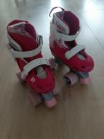 Verstelbare roze rolschaatsen, Kinderen en Baby's, Ophalen of Verzenden, Verstelbaar, Gebruikt
