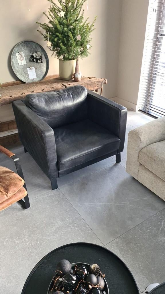 Nuance Loveseat Goossens, Ophalen, Nieuw, Leer, Minder dan 150 cm