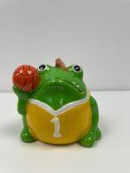 Pomme Pidou - Basketbal Kikker - Spaarpot, Ophalen of Verzenden, Zo goed als nieuw, Steen, Aardewerk of Keramiek, Dier