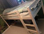 Halfhoogslaper Ties incl. matras, Ophalen, 90 cm, Eenpersoons, Minder dan 160 cm