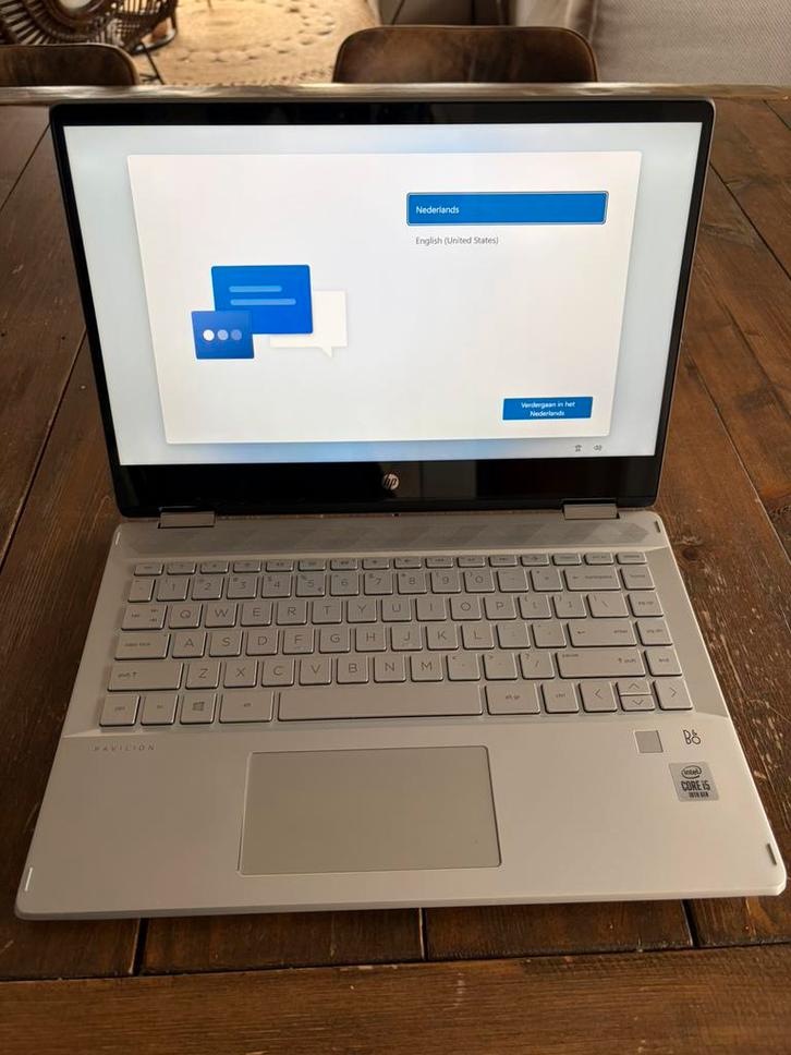 Laptop HP Pavilion x360 Convertible, Computers en Software, Windows Laptops, Zo goed als nieuw, 15 inch, 2 tot 3 Ghz, 8 GB, Qwerty