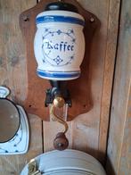 Bijzonder model koffiemolen  blauw saksisch saks blau, Ophalen of Verzenden