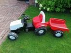 Traptractor met aanhanger Rolly Toys, Kinderen en Baby's, Speelgoed | Buiten | Skelters, Ophalen, Zo goed als nieuw, Overige merken