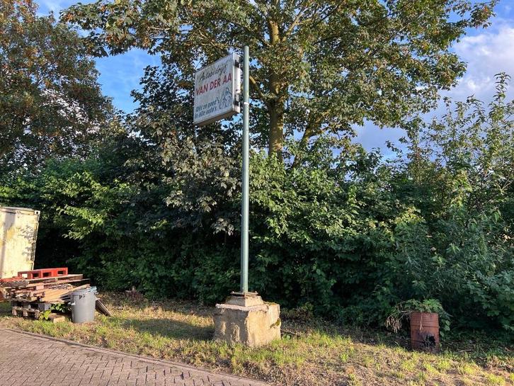Lantaarnpaal, Tuin en Terras, Buitenverlichting, Gebruikt, Staande lamp, IJzer, 50 tot 250 watt, Netvoeding, Verzenden