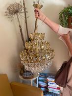 Kroonluchter jaren 70, Ophalen of Verzenden, Gebruikt, Glas
