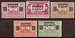 Ned-Indie NVPH nr 211/5 postfris Opruimingsuitgifte 1934, Postzegels en Munten, Postzegels | Nederlands-Indië en Nieuw-Guinea