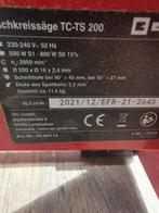 Einhell Tafelzaag. TC-TS 200, Doe-het-zelf en Verbouw, Ophalen, Cirkelzaag, 70 mm of meer, Zo goed als nieuw