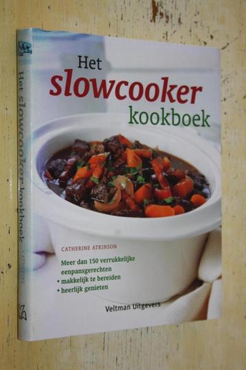 Het slowcooker kookboek Catherine Atkinson eenpansgerechten beschikbaar voor biedingen