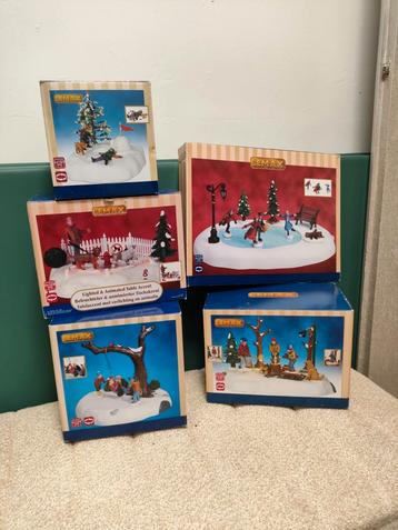 Lemax Kerstdorp Sets - 5 Stuks beschikbaar voor biedingen