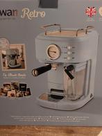 Swan Retro espresso coffee machine, Zo goed als nieuw, Espresso apparaat, Ophalen