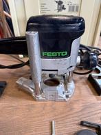 Festool frees plus bijhorende tafel, Ophalen of Verzenden, Zo goed als nieuw, Elektrisch, Bovenfrees