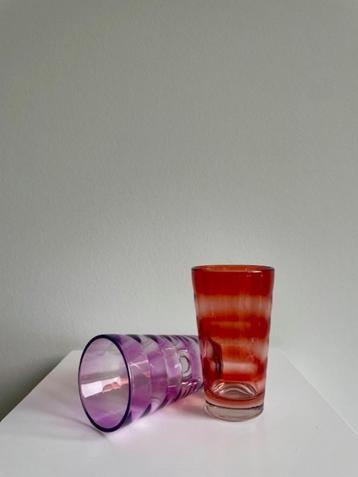 Kleurrijke design glazen – zo zoet als limonade! beschikbaar voor biedingen