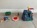 Houten treinbaan + mooie Brio accessoires., Kinderen en Baby's, Speelgoed | Houten speelgoed, Ophalen, Zo goed als nieuw, Overige typen