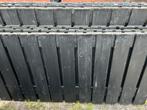7 Zwarte Schutting Schermen 180x90 cm, Minder dan 3 meter, Ophalen of Verzenden, Hout, 1 tot 2 meter